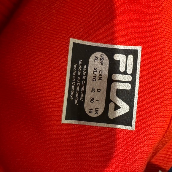 Red FILA Crewneck - Picture 2 of 2